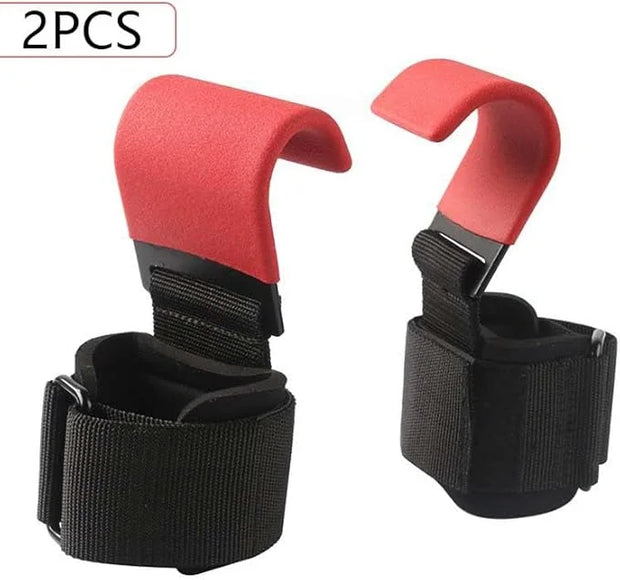 2pcs weight lifting hook help grip hook double - Product Image