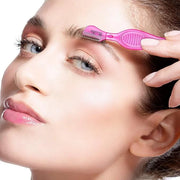 Mudder 28 Pcs Eyebrow Razor Knife Shaver Trimmer Shaver Multipurpose Exfoliating Tool Facial Hair Removal for Women Valent...