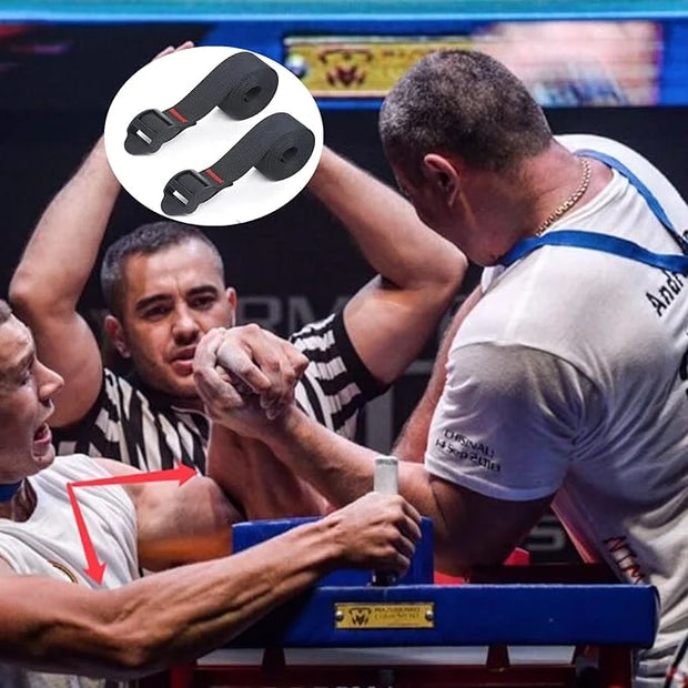 2 Pcs Wrestling Belt Arm Wrestling Competition Match - Product Image