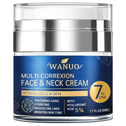 Retinol Cream for Face, Face Moisturizer, Neck Creams for Tightening and Firming with Collagen & Hyaluronic Acid, Daily An...