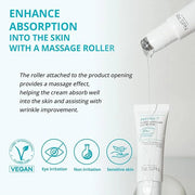 Re.SPN Peptide Firming Roller Eye Serum, Niacinamide, Panthenol, Caffeine | Self-Care, Vegan, Intense Hydration | Korean E...