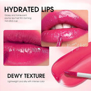 LANGMANNI 12Pcs Lip gloss Collection Makeup Set, Shiny Smooth Soft Liquid Lip Glosses Lip Stain With Rich Varied Colors Fo...