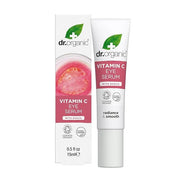 Dr. Organic Vitamin C Eye Serum | Brightening & Illuminating for Dull Under Eyes, Vegan, Natural, Cruelty-Free, Paraben & ...