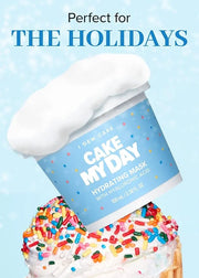 I DEW CARE Wash Off Face Mask - Cake My Day | With Hyaluronic Acid, Self Skin Care, Facial Treatment, Vegan, Cruelty-Free,...
