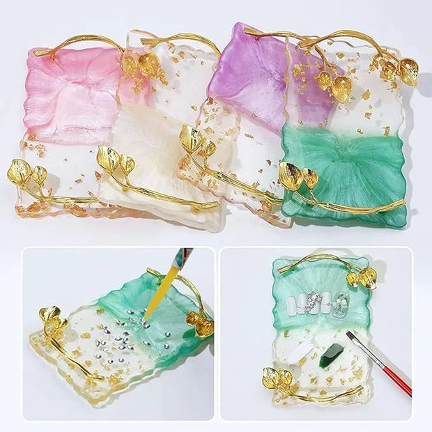 2023 Retro Nail Art Palette, Nail Painting Mixed