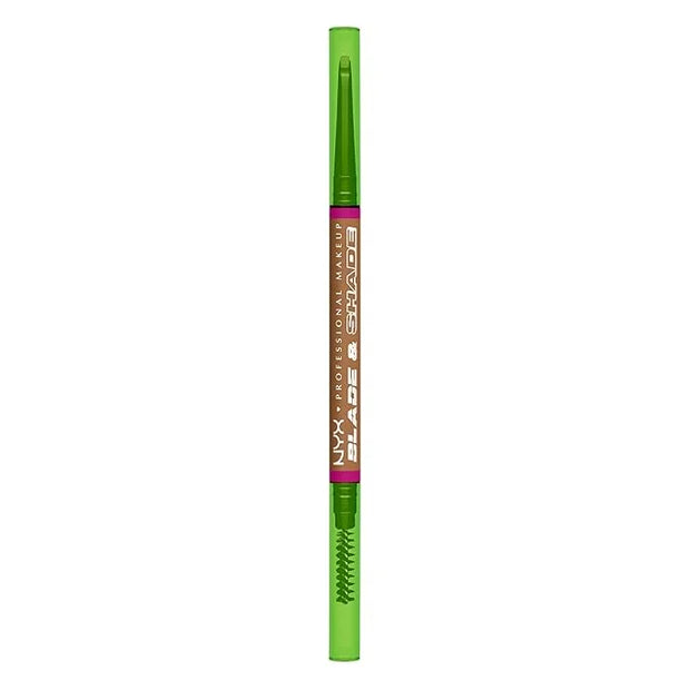 NYX PROFESSIONAL MAKEUP Blade & Shade Brow Pencil, Nano Mechanical Eyebrow Pencil, Up to 16HR Make Up Wear - Ash Blonde - ...