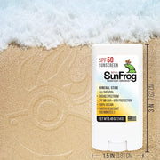 Royal SunFrog | All Natural SPF-50 Sunscreen Mineral Stick | 100% Vegan, Broad Spectrum UVA + UVB, Roll On Sunscreen Stick...