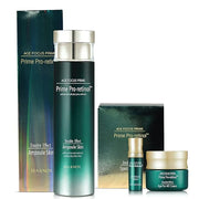 ISA KNOX AGE FOCUS PRIME Double Effect Ampoule Toner, PRIME Wrinkle For All Serum & PRIME Eye For All Cream (177 ml/5.99 f...
