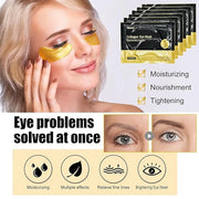 30 Pairs 24K Gold Eye Masks, Crystal Collagen Gel Eye Patches for Puffy Eyes, Reducing Fine Lines, Eye Bags, Moisturizing ...