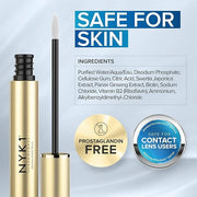 NYK1 CONCENTRATED Eyebrow Growth Serum For Thicker Brows (XL - 8ml) BrowForce Eyebrow Serum To Grow Brows Fuller Thicker N...
