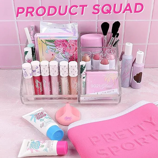 Petite 'n Pretty Makeup Set for Kids (Gold) - Face & Body Makeup for Kids, Tweens, Teens - Highlighter, Body Shimmer Glitt...