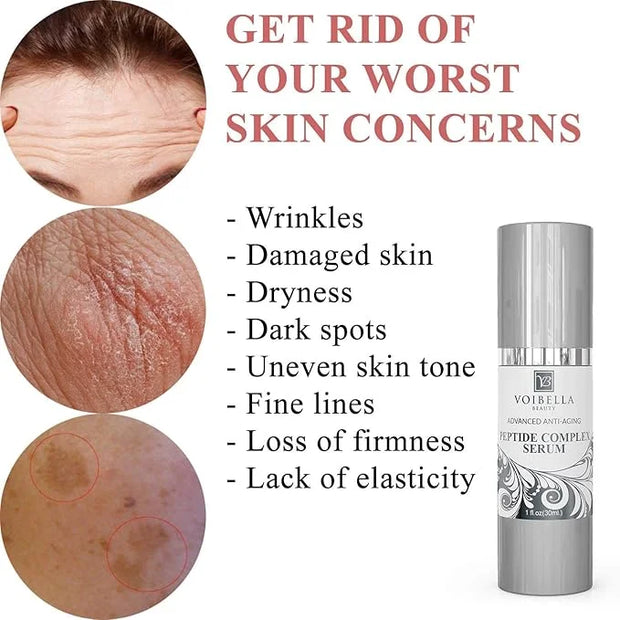 Instant Face Lift Cream Combo - Collagen Support, Revitalize Skin, Reduce The Appearance of Eye Bags and Fine Lines with H...