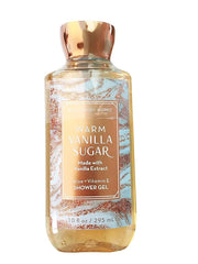 Bath and Body Works Warm Vanilla Sugar Signature Collection Shower Gel, 10 oz, new packaging - Product Image