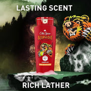 Old Spice Cleansing Body Wash for Men, 3X Defense, 24/7 Shower Fresh with Lasting Scent, 2-in-1 Body & Face Wash, Bearglov...