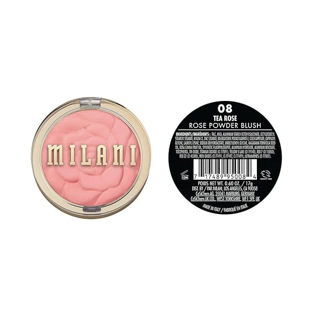 Milani Baked Blush, Powder Blush for Cheeks, Cruelty Free Makeup - Shape, Contour & Highlight Face for a Shimmery or Matte...