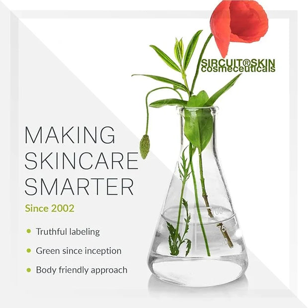Sircuit Skin EYE TECH Anti-Wrinkle Eye Emulsion - Moisturizing Eye Treatment with Borage Oil, Echinacea Stem Cells, and Ce...
