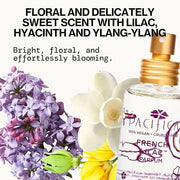Pacifica French Lilac Spray Perfume – Clean Vegan Floral Fragrance for Women, Fresh-Cut Lilac & Powdery Magnolia Notes, Lo...