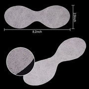 Disposable Eye Mask, 200 Pcs, Non-Woven Cotton, Ultra Thin, Breathable, Suitable for Face, Arms, Neck, Legs, DIY Spa, Redu...