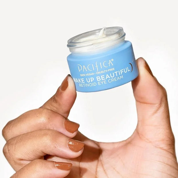 Pacifica Wake Up Beautiful Retinoid Eye Cream – Anti-Aging Under Eye Cream for Fine Lines & Wrinkles, Infused w/ Retinoid,...