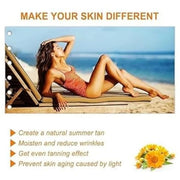 Luxury Intensive Tanning Gel, Natural Tanning Accelerator Cream Gel, Brown Tanning Gel，Tanning Gel for Sunbeds & Outdoor S...