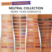 45 Shades Eyeshadow Palette, Highly Pigmented Neutral Tones