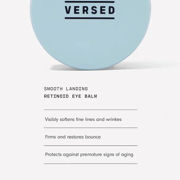 Versed Smooth Landing Advanced Retinoid Eye Balm - Anti-Aging Eye Cream with Granactive Retinoid for Crow's Feet, Under Ey...