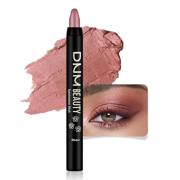 evpct Rose Shimmer Cream Eye Shadow Brightener Sticks Set for Eyes, Rose Shimmery Matte Pencil Eye shadow Applicator Stick...