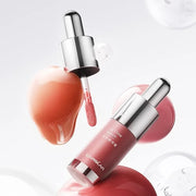 Hydrating Lip Gloss Serum, Moisturizing, Plunping, Shiny Lip Glow, Tinted Lip Care with Vitamin E, Crithmum Maritimum Esse...