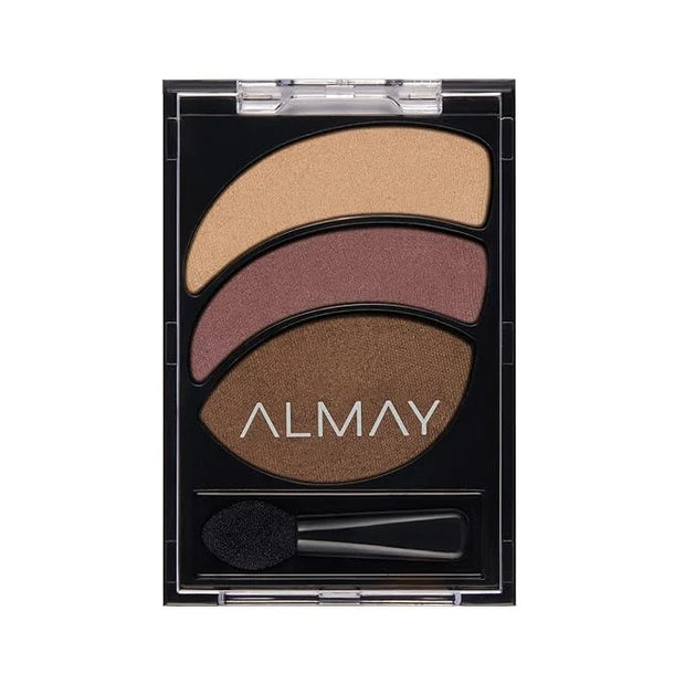 Almay Shadow Trio Palette, Longlasting Smoky Eyeshadow Makeup, Three Shades, Hypoallergenic, 020 Smoldering Embers, 0.19 o...
