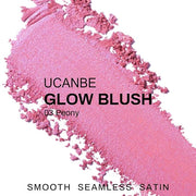 UCANBE Baked Blush for Cheek, Glow Blushing Palette - Seamless Silky Blendable Powder Blush Makeup Palette, Delivering Lon...