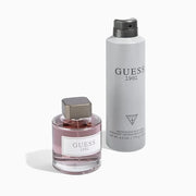 GUESS 1981 Men/Homme Eau de Toilette 3 Piece Gift Set - Cologne Spray 3.4 Fl. Oz., Deodorizing Body Spray 6.0 Oz., & Showe...