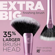 Real Techniques Extra Big Finishing Brush, Large Makeup Brush For Powder Bronzer, Highlight, & Contour, XL Oversized Fan B...