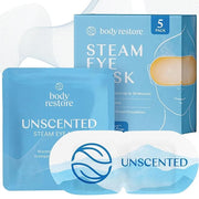 Body Restore Self Heated Steam Eye Mask 5 Pack - Fathers Day Unique Gifts for Dad, Relaxation Gifts for Her and Him, Best ...