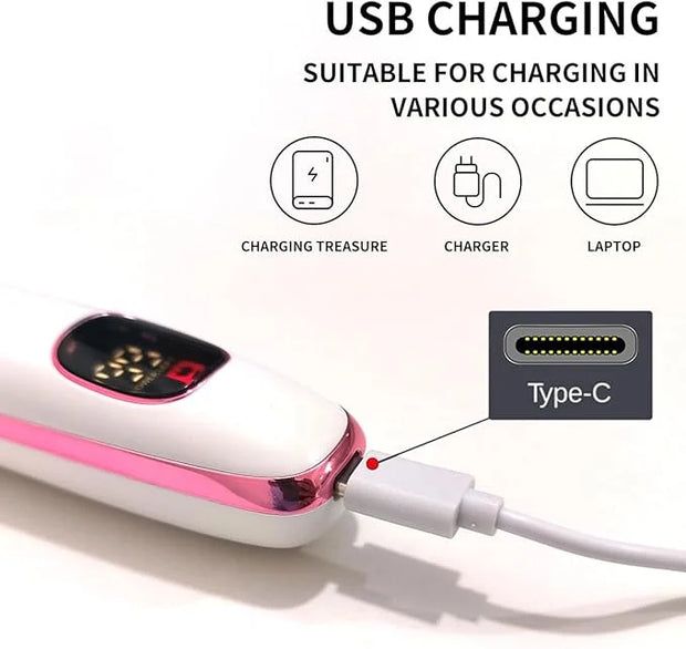 Electric Razors for Women, Bikini Trimmer for Women 5 in 1 Body Shaver for Nose Hair Face Eyebrow Arms Legs Armpit Underar...