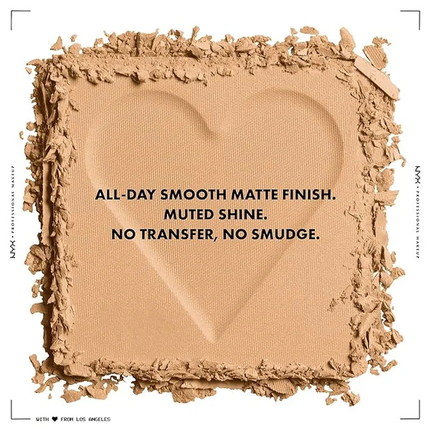 NYX PROFESSIONAL MAKEUP Can't Stop Won't Stop Mattifying Pressed Powder - Golden - Product Image