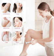 4-in-1 Facial Hair Removal for Women, Electric Painless Shaver, USB Rechargeable, Lip Chin Cheek Trimmer - Product Image