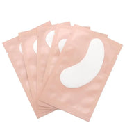 100 Pairs Hydrogel Under Eye Gel Patches Lint Free Eye Lash Pads Eyelash Extension Tool Mask Eyepads (#2-Pink) - Product I...