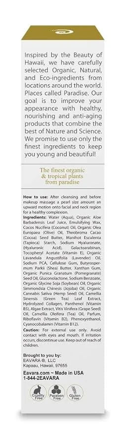 Organic Facial Cleanser, Anti Aging Eye Cream and Natural Ultra Face Moisturizer - Product Image