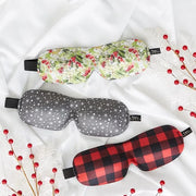 Bucky 40 Blinks No Pressure Printed Eye Mask for Travel & Sleep, Holly, One Size - Product Image
