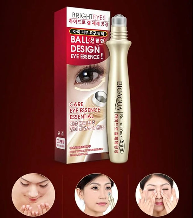 BIOAQUA Gold Essence Collagen Eye Cream Anti Dark Circle Wrinkle Repairing Ball-Pen Plant Extracts Moisturize Charm - Prod...