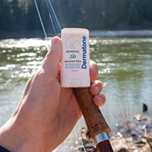 Dermatone Mineral Sunscreen | SPF 50 | No Touch Stick | Zinc Formula | Reef Safe | Moisturizing | Water Resistant (80 minu...