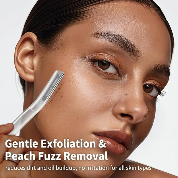 Face Razors for Women, Dermaplane Razor for Women Face, Eyebrow Razor, Facial Razors, Dermaplaning Tool, Gentle Skin Exfol...