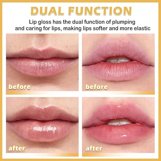2PCS Lip Plumper Gloss Plumping Lip