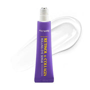 Farmstay Retinol Roll-on Eye Serum with 2% Niacinamide & Collagen – Hydrating Korean Eye Roller for Dark Circles, Puffy Ey...
