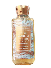 Bath and Body Works Warm Vanilla Sugar Signature Collection Shower Gel, 10 oz, new packaging - Product Image