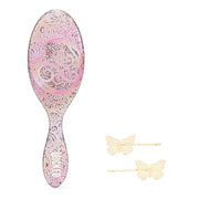 Wet Brush Original Detangler Hair Brush Glinda (Wicked) Kit - Ultra-Soft IntelliFlex Bristles - Detangling Brush Glides Th...