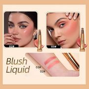 2 in 1 Multifunctional Makeup Pen, Contour Blush Highlighter, Pearl Fine Shine, Matte Natural Brighten Face Makeup (3, 1) ...