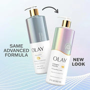 Olay Body Lotion for Women, Firming with Collagen Peptides Serum, Visibly Firmer Skin, 24hr Moisture & Hydration, Fast Abs...