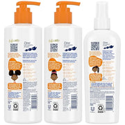 Dove Shampoo and Conditioner Set + Detangler Spray for Kids - Kids Hair Love Collection, Shampoo and Conditioner, Curly an...
