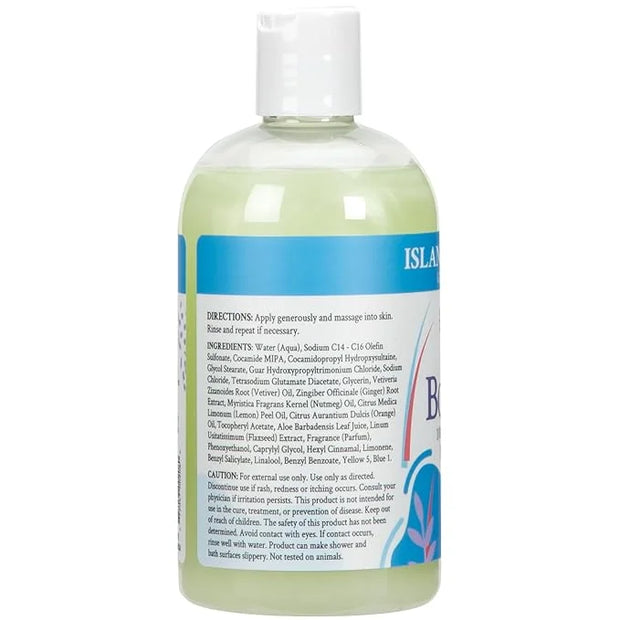 Ginger Lily Farms Botanicals Nourishing Body Wash, Island Tranquility, 100% Vegan & Cruelty-Free, Green Tea & Lemongrass S...